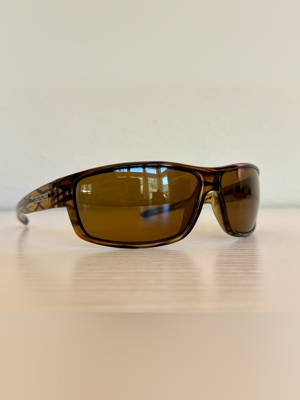 SUNCLOUD VOUCHER POLARIZED SUNGLASSES - MATTE TORTOISE - BROWN LENS - UNISEX 😎